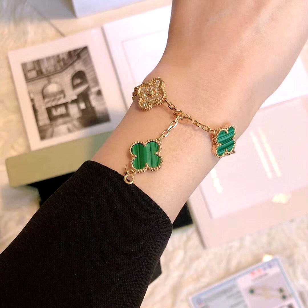 Malachite Alhambra Bracelet