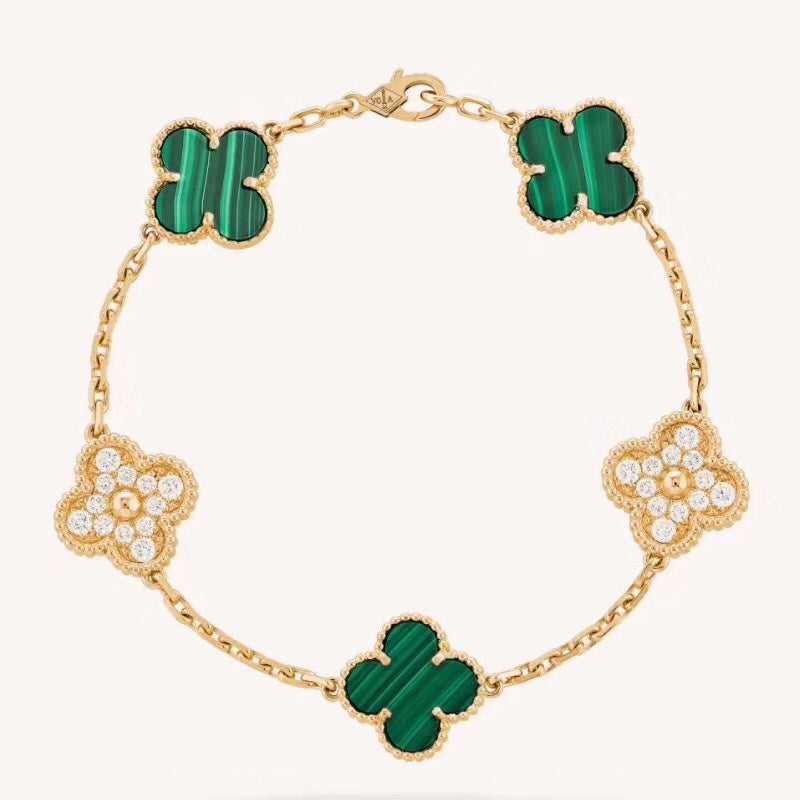Malachite Alhambra Bracelet
