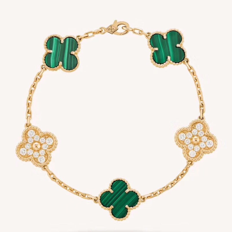 Malachite Alhambra Bracelet