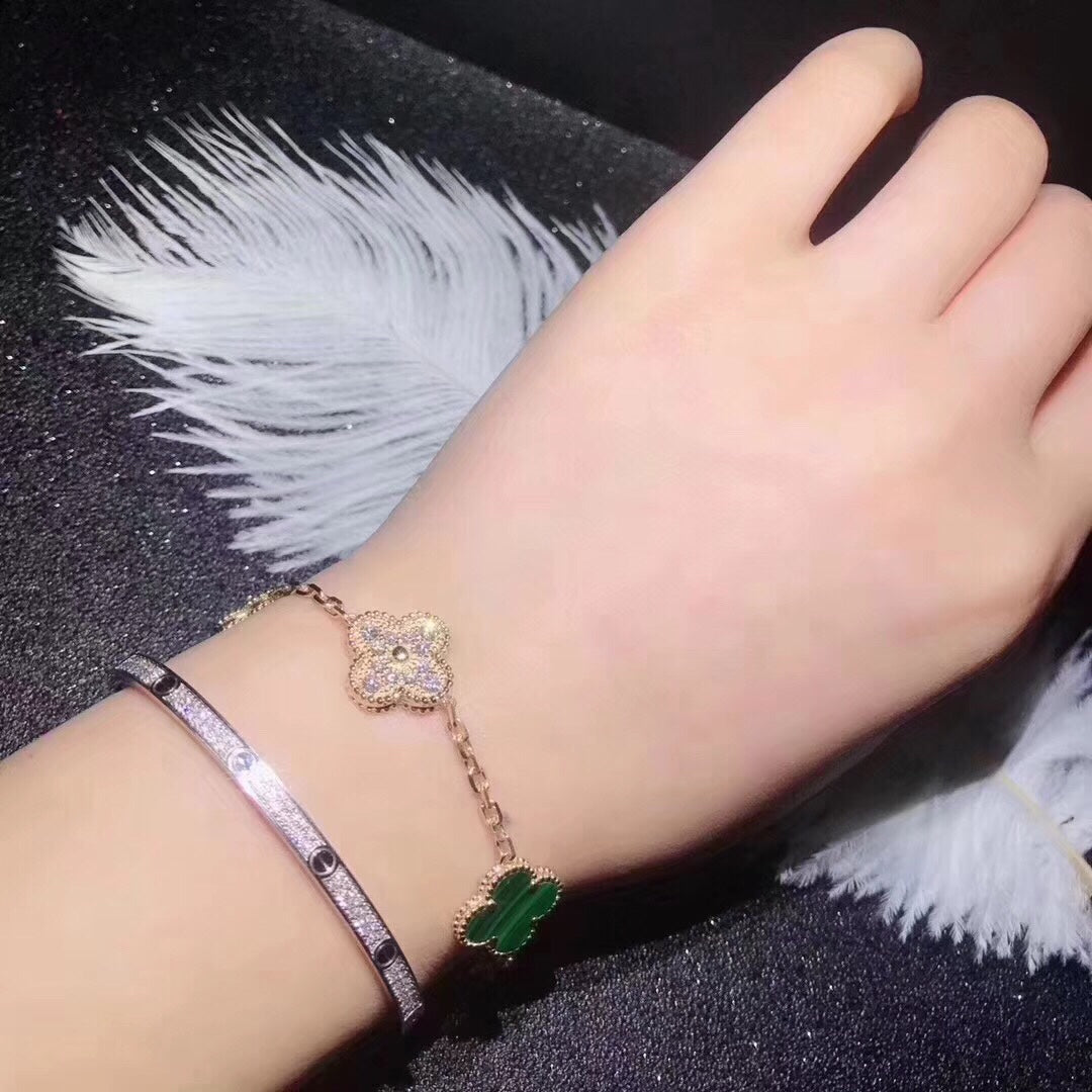 Malachite Alhambra Bracelet