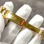 Green Gold Dial Automatic Watch 36 mm