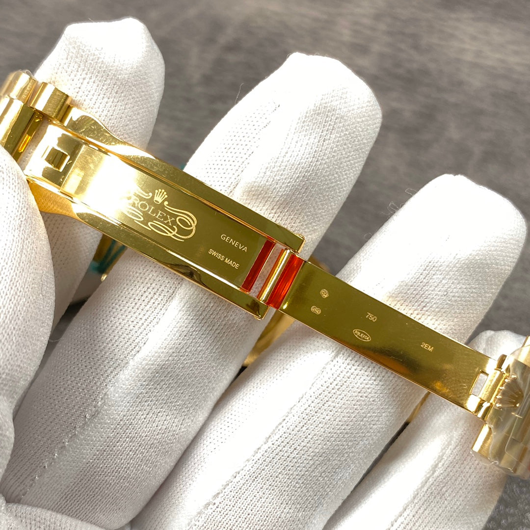 Green Gold Dial Automatic Watch 36 mm