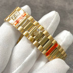 Green Gold Dial Automatic Watch 36 mm