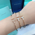 Double T Coil Bracelet