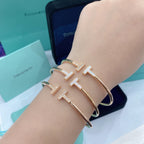 Double T Coil Bracelet