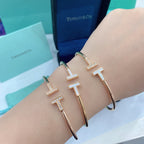 Double T Coil Bracelet