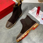 Dark Brown Oxford Boots
