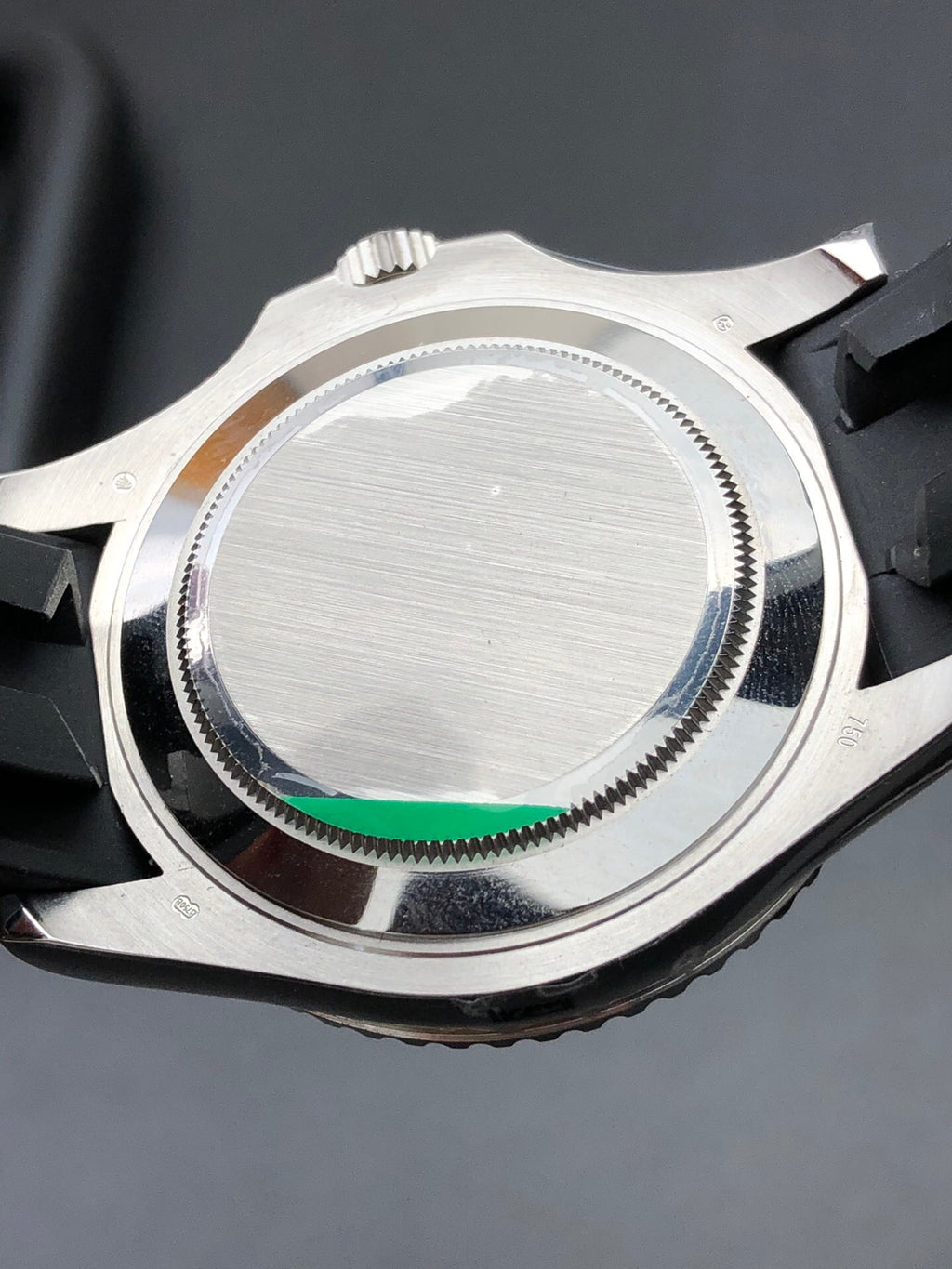Platinum Tone Automatic Watch 44 mm