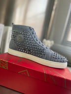 Galvanized Studded Sneakers