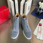 Galvanized Studded Sneakers