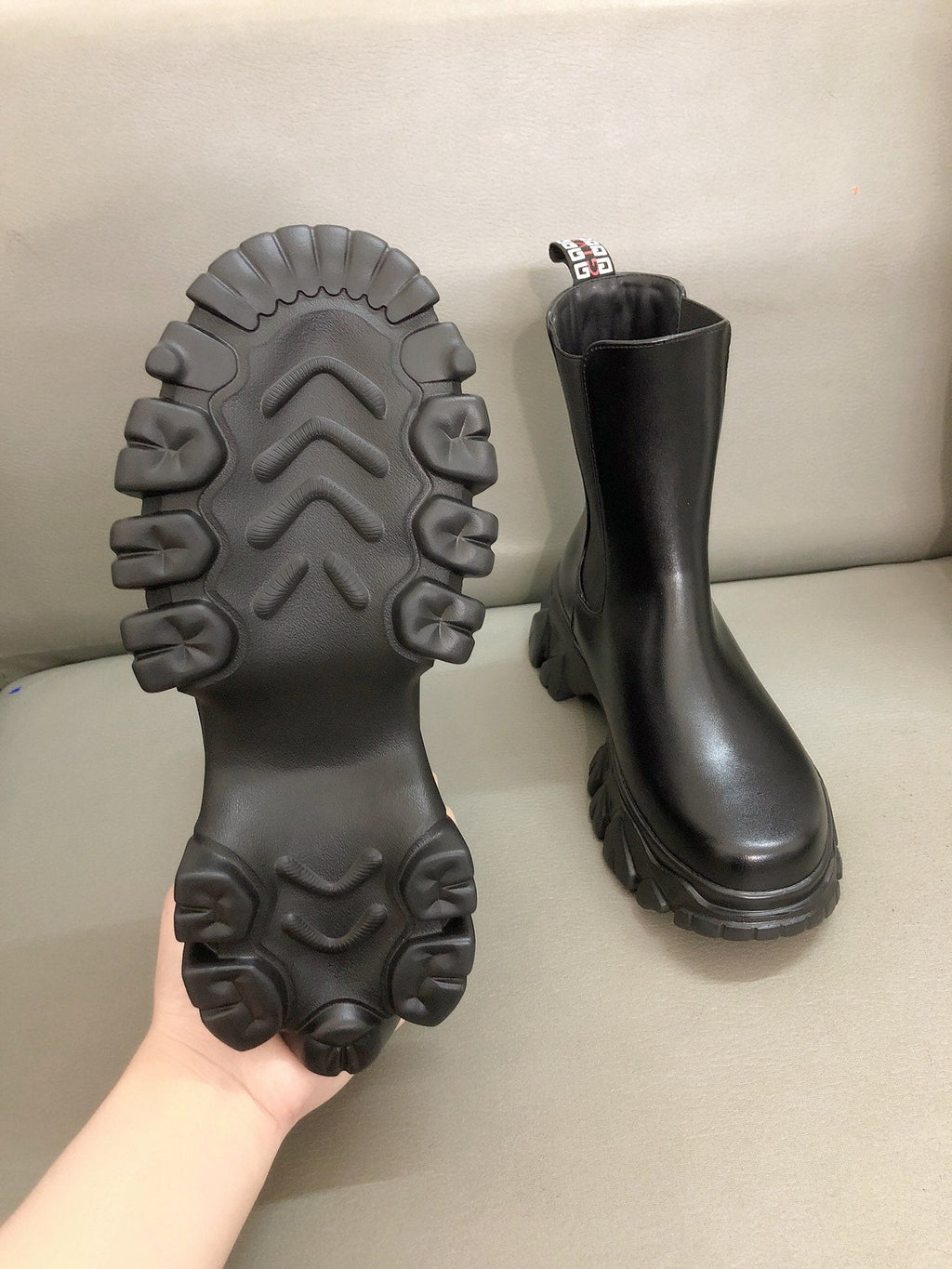 Women’s Chunky-Sole Chelsea Boots
