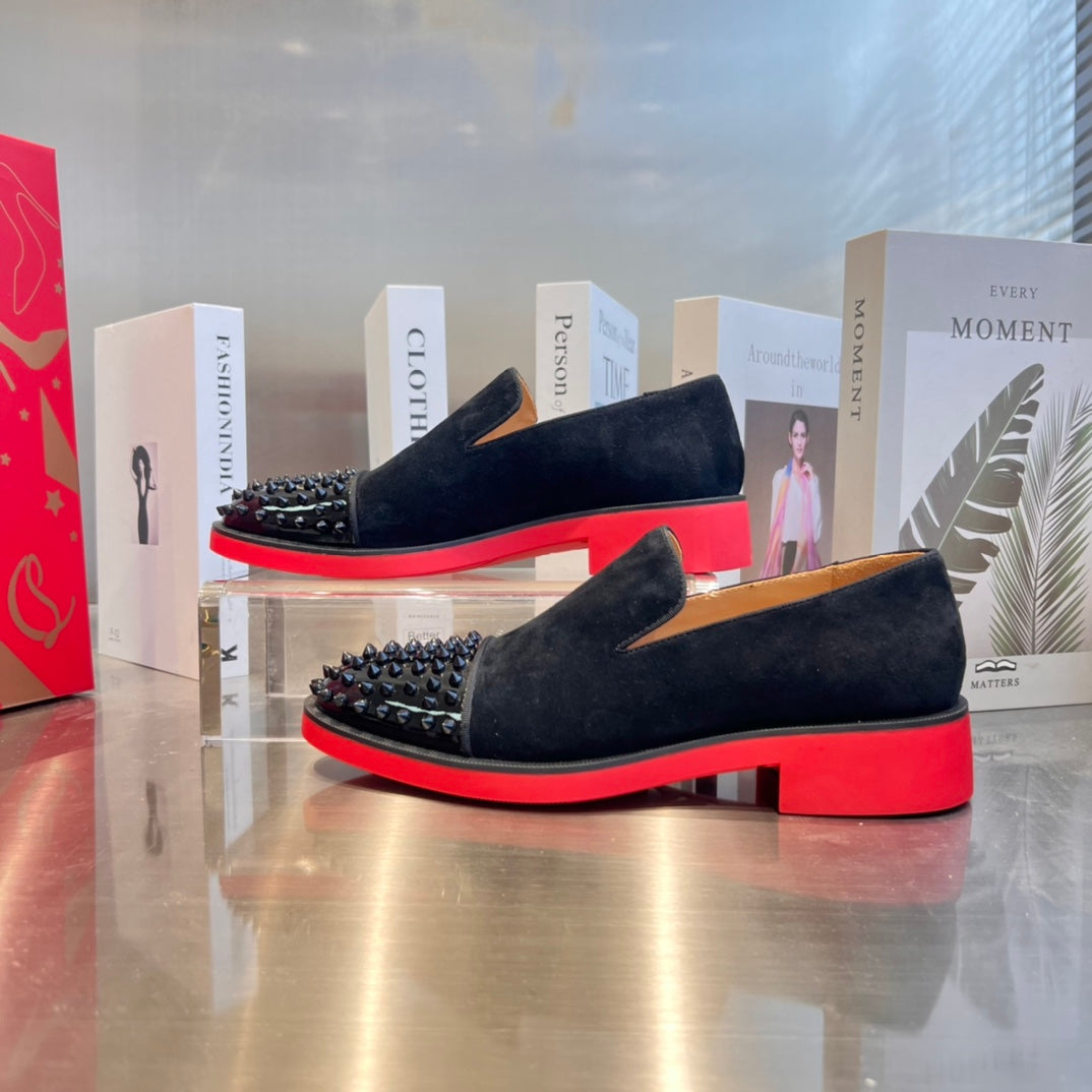Red Sole Tire-Bottom Boots