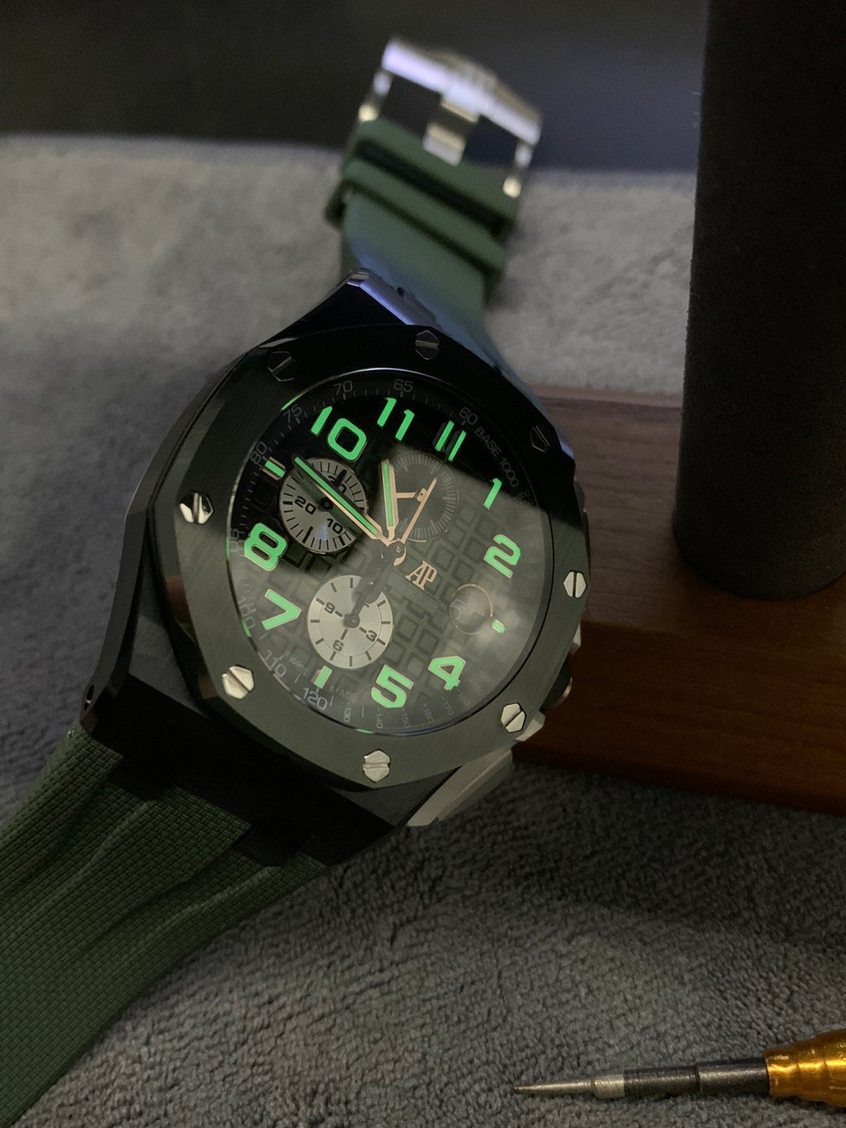 Skeleton Chronograph Automatic Watch 44 mm