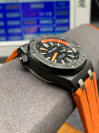 Black Ceramic Diver Automatic Watch 42 mm