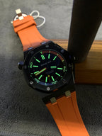 Black Ceramic Diver Automatic Watch 42 mm
