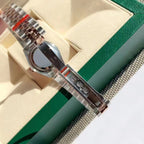 Two-Tone Rose Dial Watch
