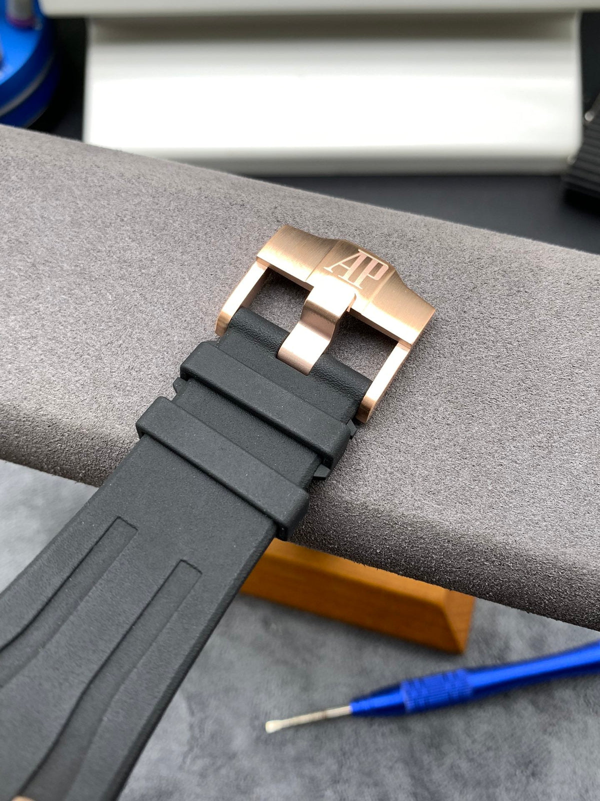 Rose Gold Automatic Chronograph Watch
