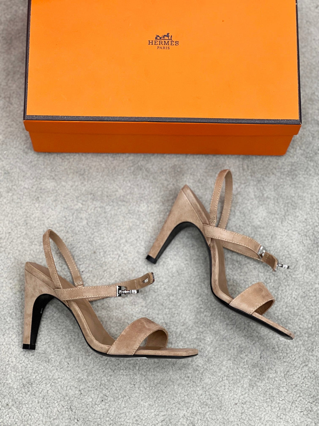 Kelly Suede Buckle Sandals