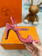 Kelly Suede Buckle Sandals