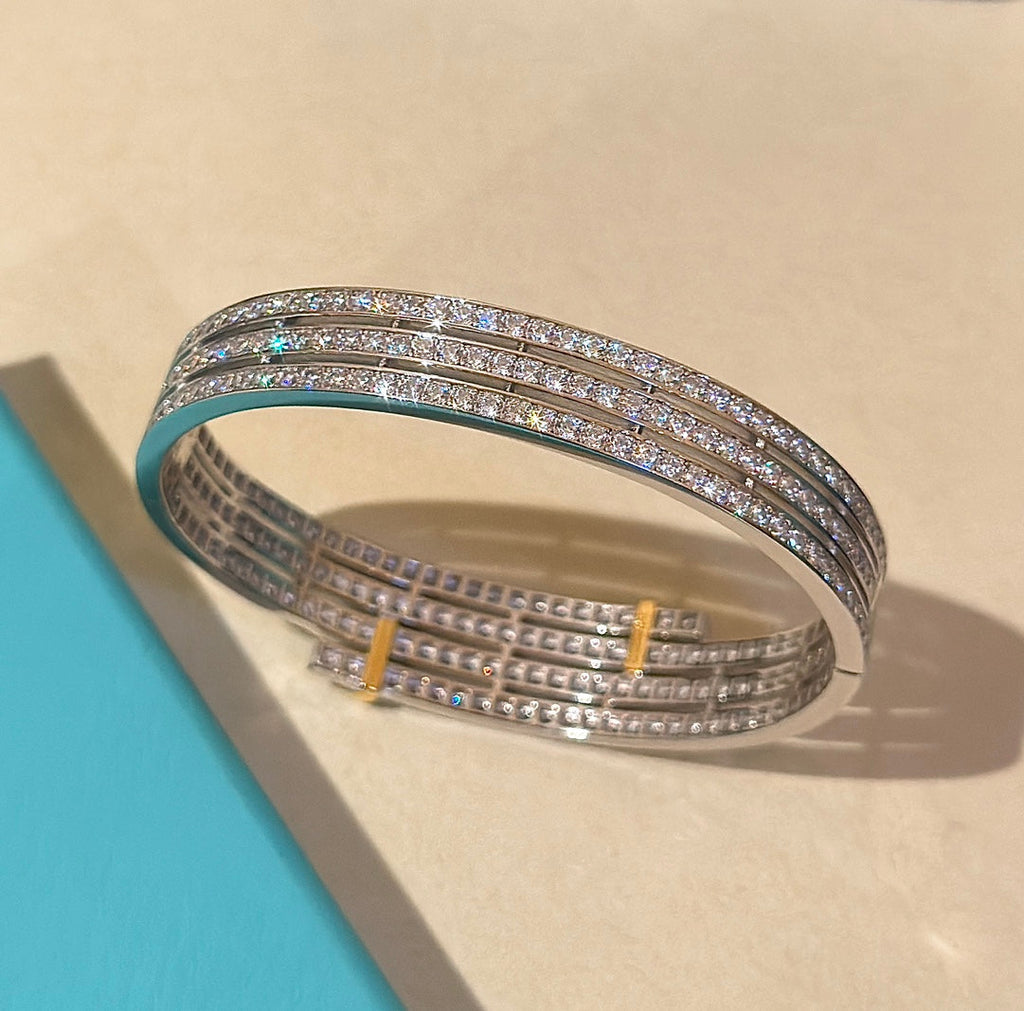 Two-Tone Diamond Bracelet