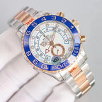 Blue Ceramic Bezel Automatic Watch 44 mm