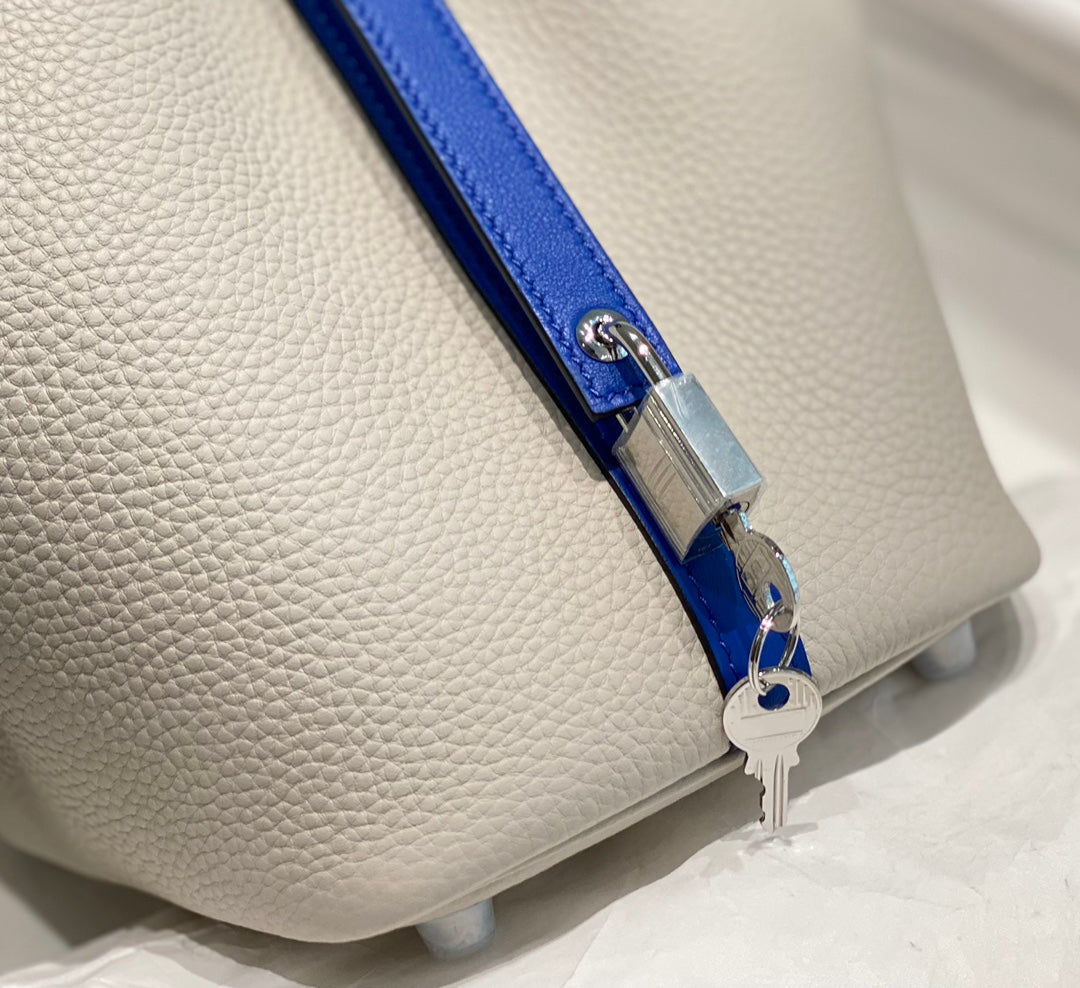 Waxed Gabardine Bucket Bag