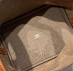 Waxed Gabardine Bucket Bag