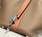 Waxed Gabardine Bucket Bag