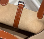 Waxed Gabardine Bucket Bag