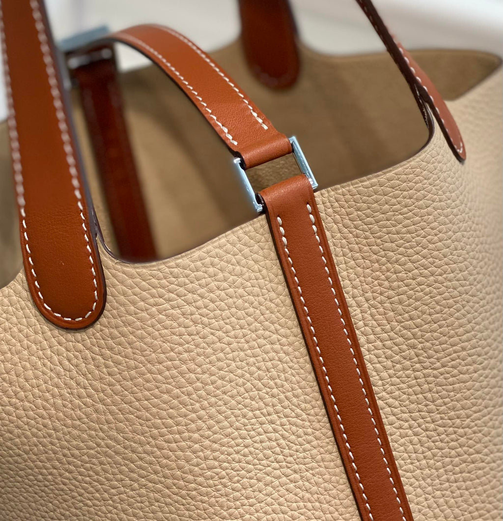 Waxed Gabardine Bucket Bag