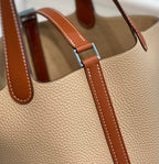 Waxed Gabardine Bucket Bag