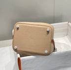 Waxed Gabardine Bucket Bag