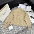 Diamond-Quilted Down Jacket