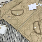 Diamond-Quilted Down Jacket