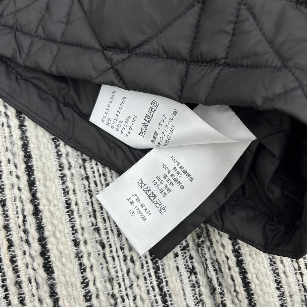 Diamond-Quilted Down Jacket