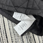 Diamond-Quilted Down Jacket