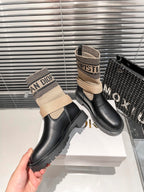 Women’s Knit Sock Martin Boots