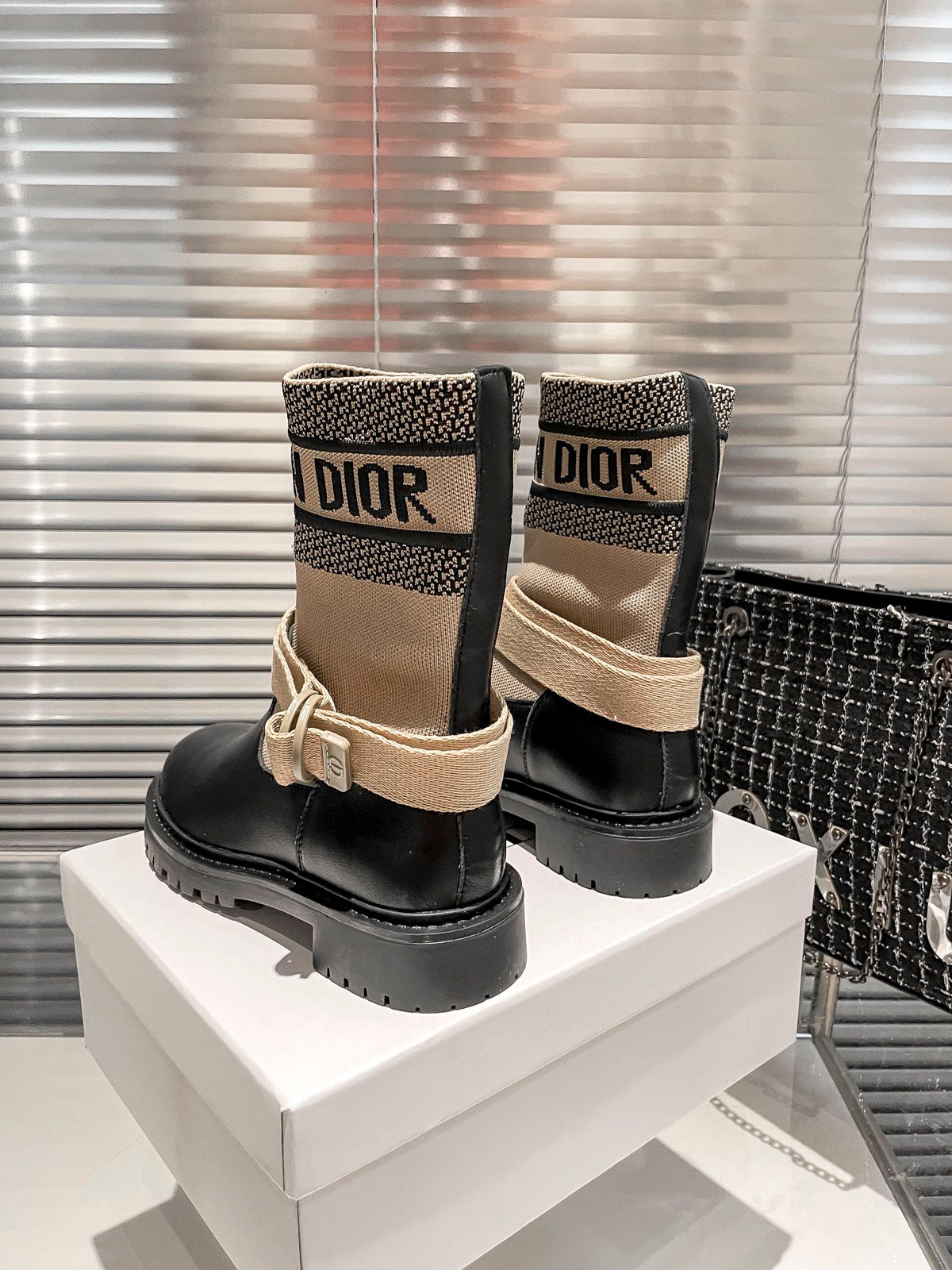 Women’s Knit Sock Martin Boots