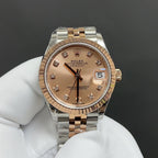 Gold Coffee Dial Automatic Watch 31 mm