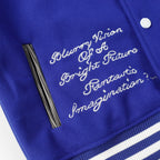 Global Embroidered Baseball Jacket