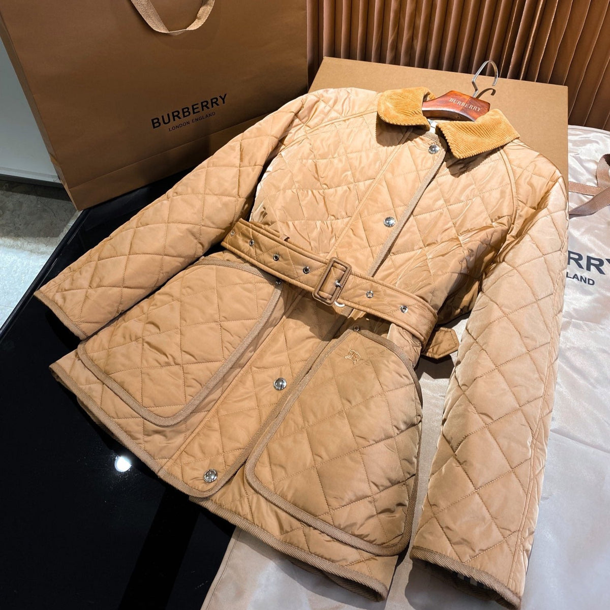 Drawstring Waist Jacket