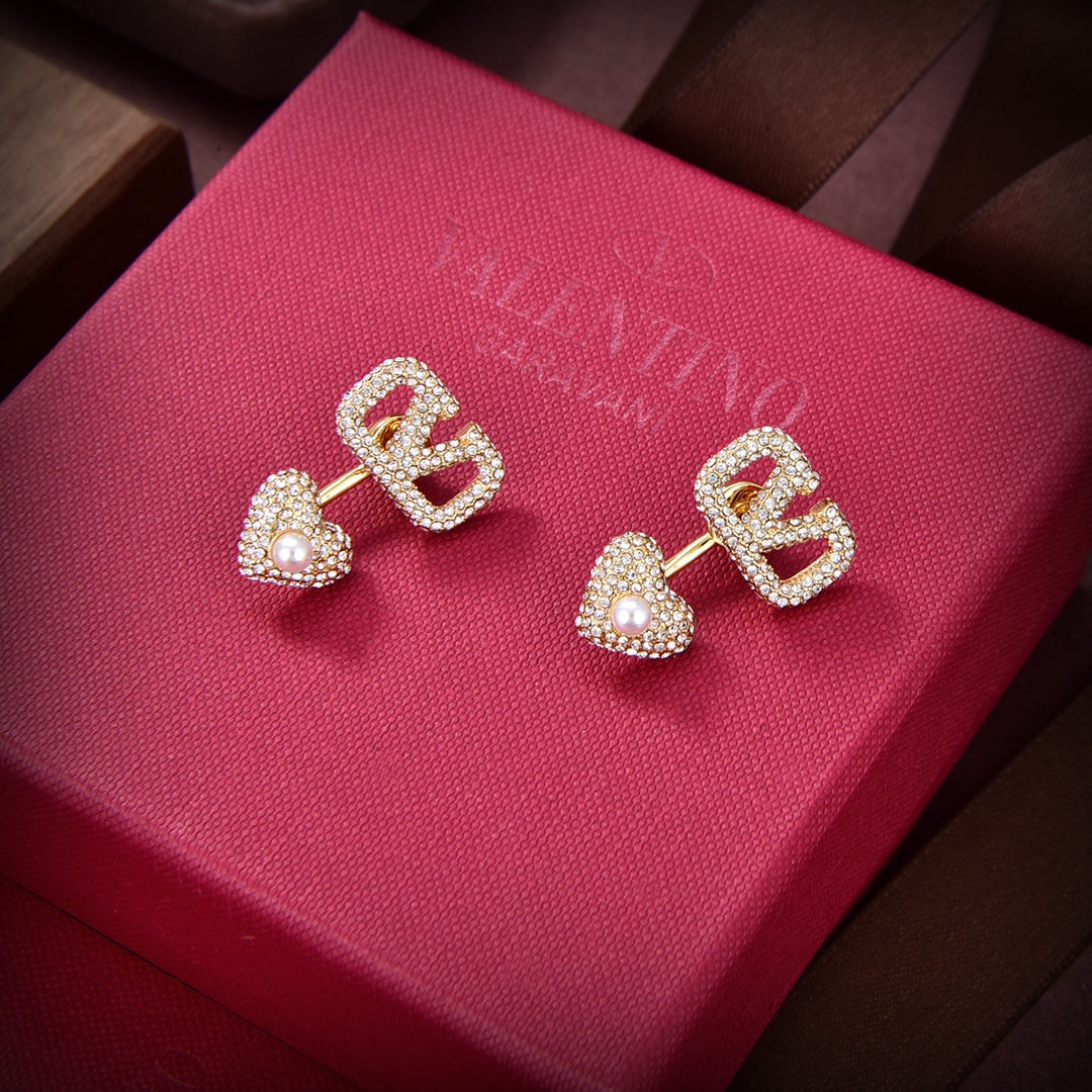 V Earrings