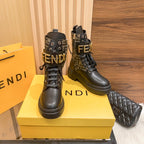 Women’s Mid-Calf Lace-Up Martin Boots