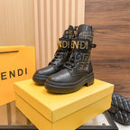 Women’s Mid-Calf Lace-Up Martin Boots