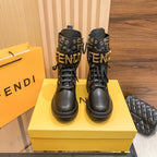Women’s Mid-Calf Lace-Up Martin Boots