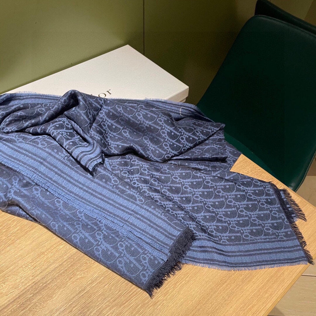 Oblique Logo Scarf
