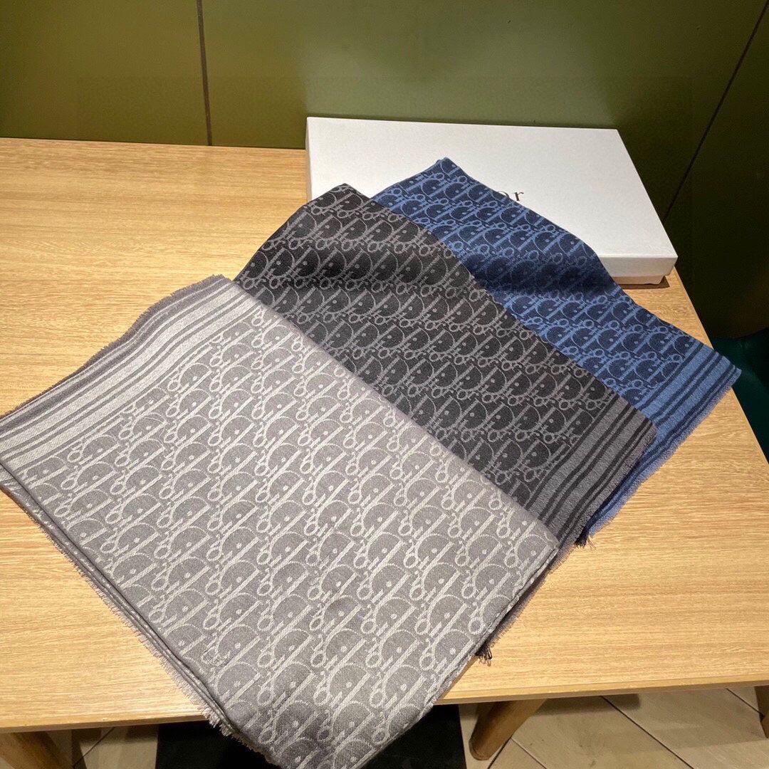 Oblique Logo Scarf