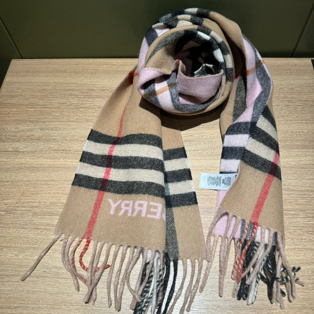 Classic Woven Cashmere Scarf