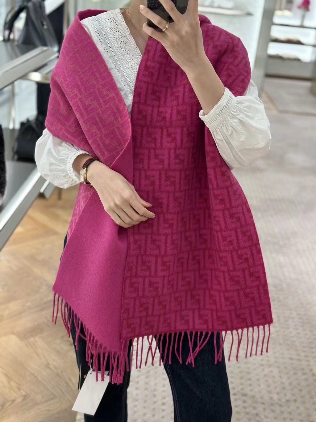 FF Monogram Gradient Scarf