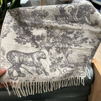 Sauvage Jouy Printed Scarf